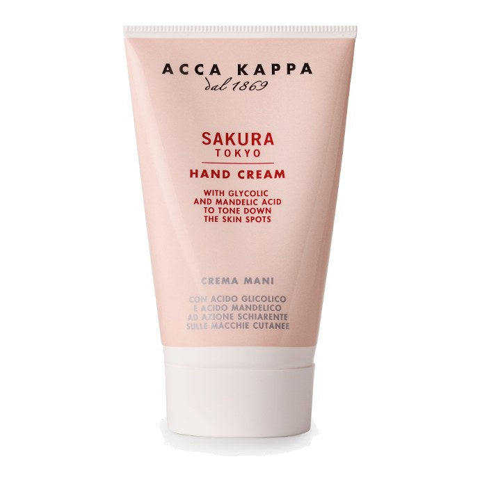ACCA KAPPA Sakura Tokyo Hand Cream 75ml tube included in the gift set