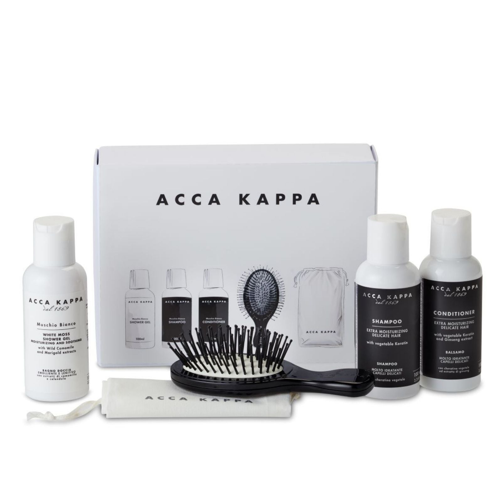 White Moss Travel Set