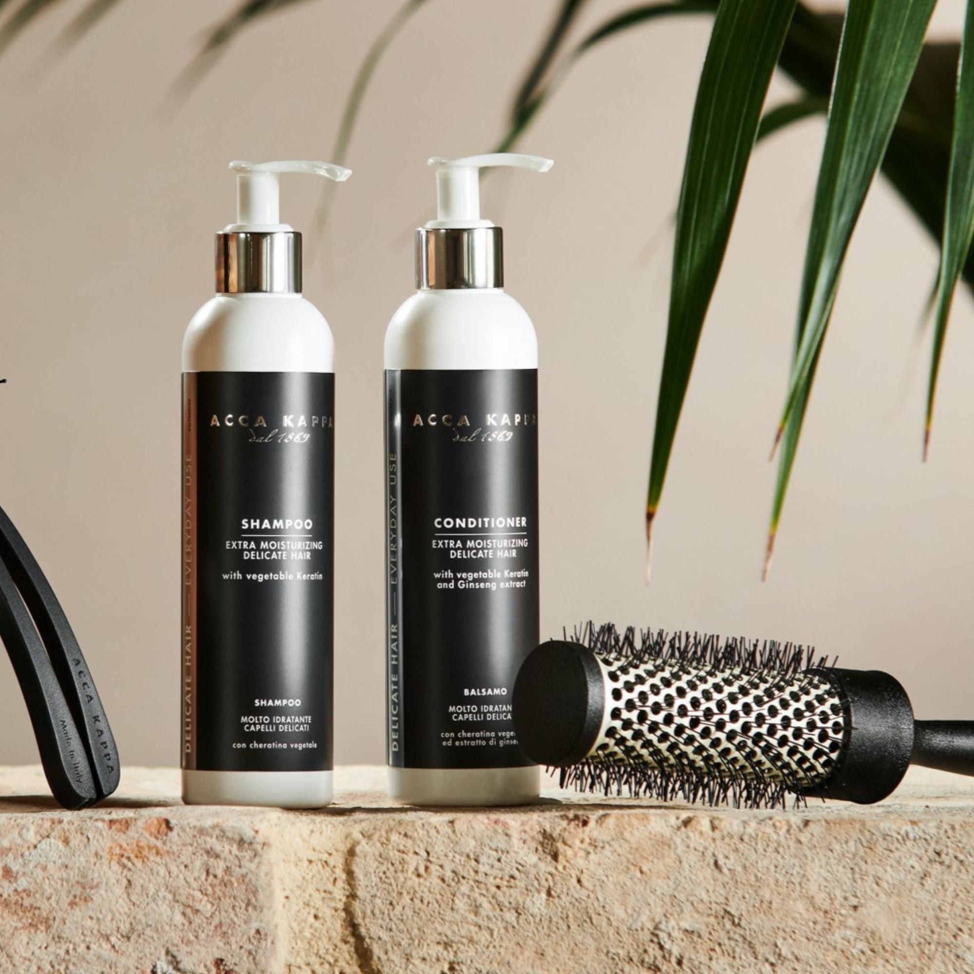 White Moss Shampoo and Conditioner for Delicate Hair