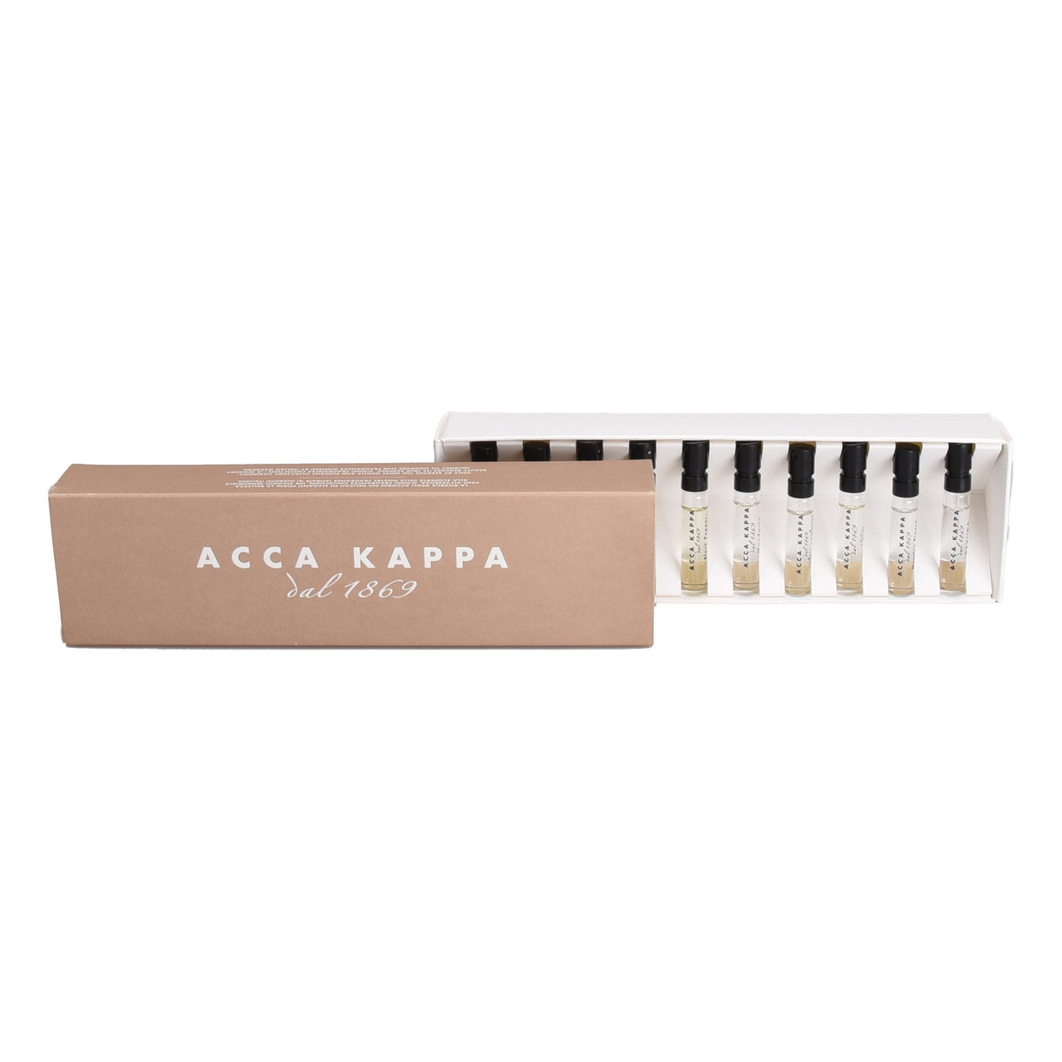 ACCA KAPPA Iconic Fragrances Collection with ten Eau de Parfum vials in gift box