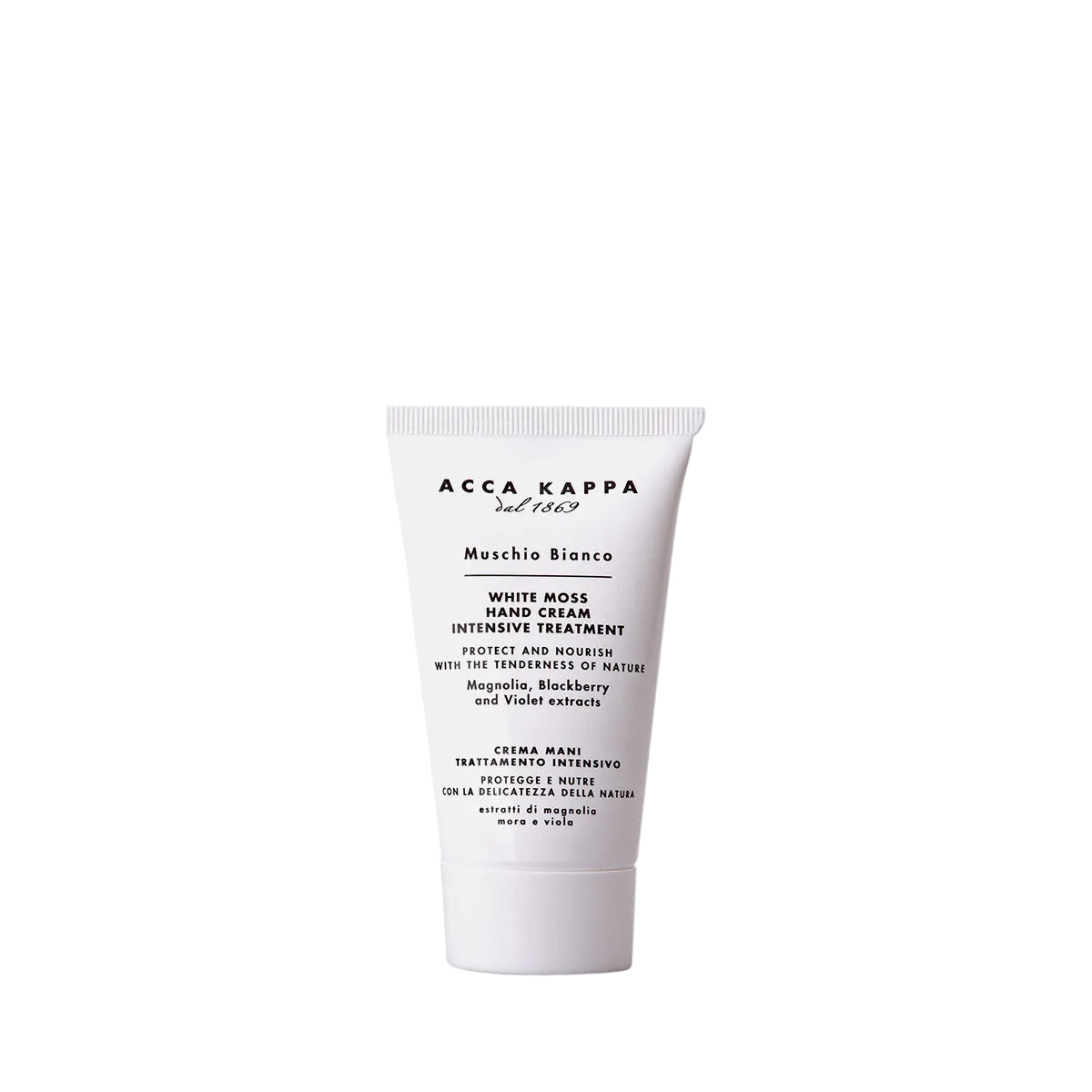 ACCA KAPPA White Moss Hand Cream 75ml tube included in the gift set