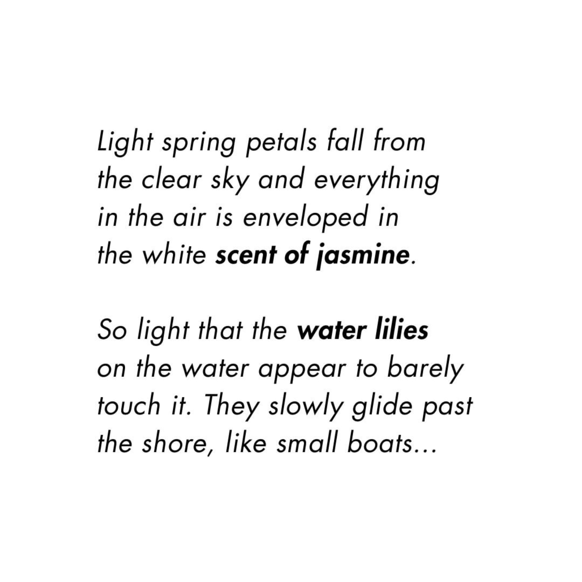 Jasmine & Water Lily Eau de Parfum