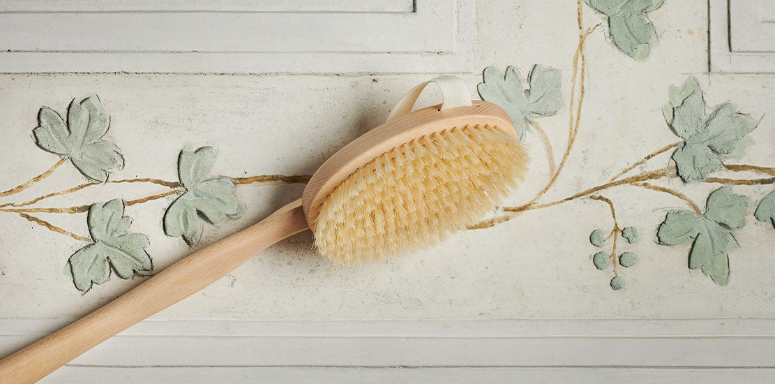 ACCA KAPPA Beechwood Body Brush