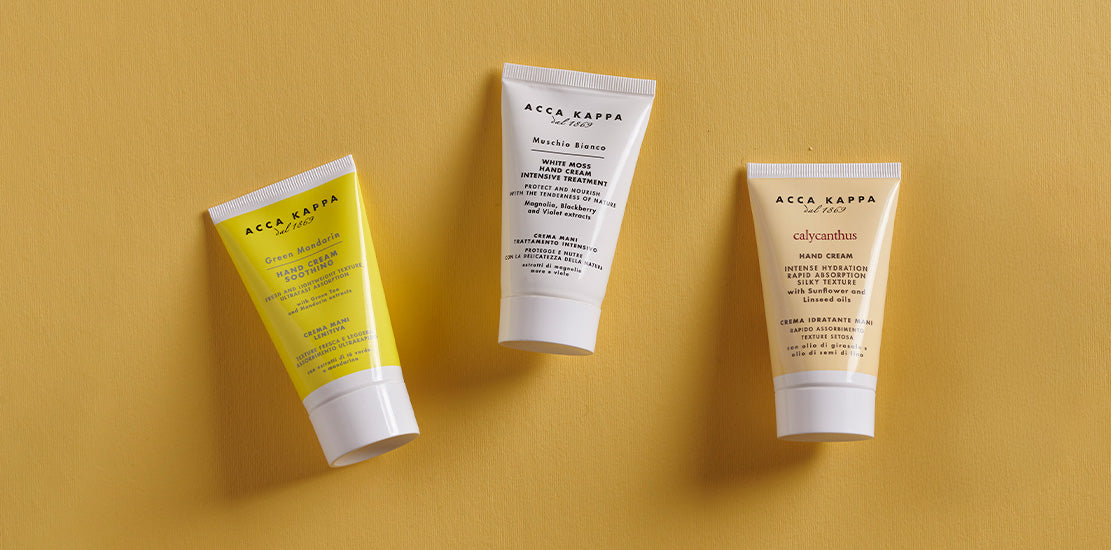 The ACCA KAPPA Hand Cream Collection