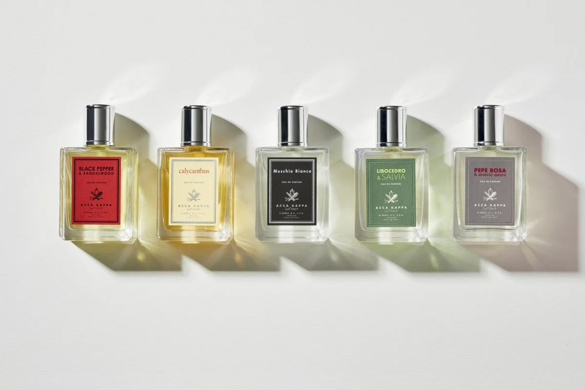 various fragrances from Acca Kappa