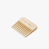 ACCA KAPPA Afro Styler Beechwood Comb