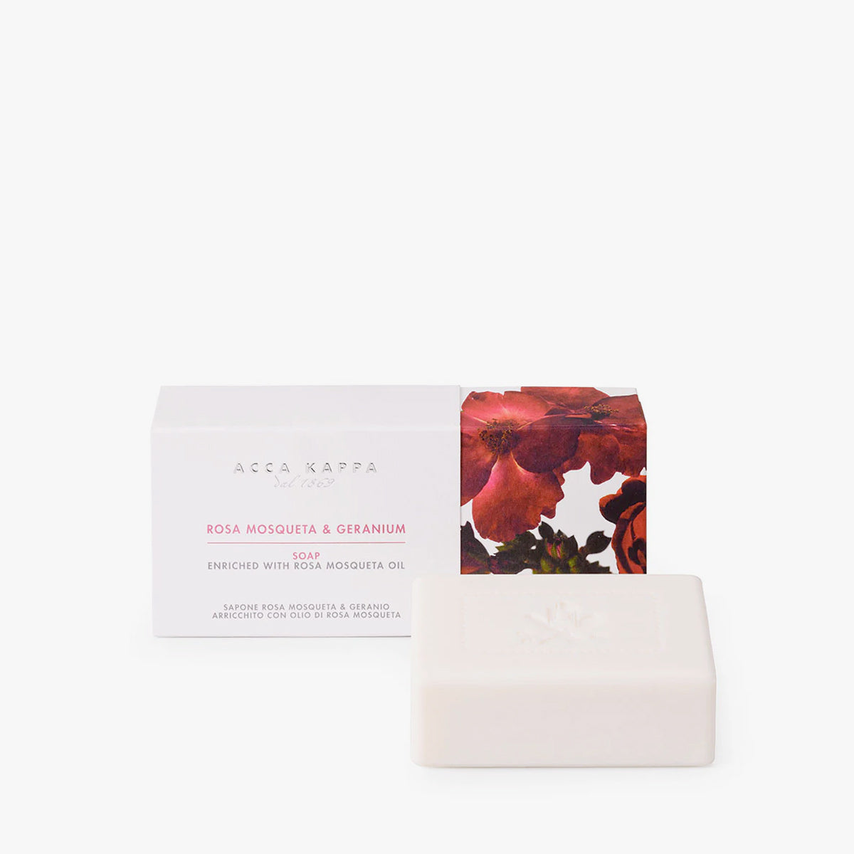 ACCA KAPPA Rosa Mosqueta &amp; Geranium Soap 