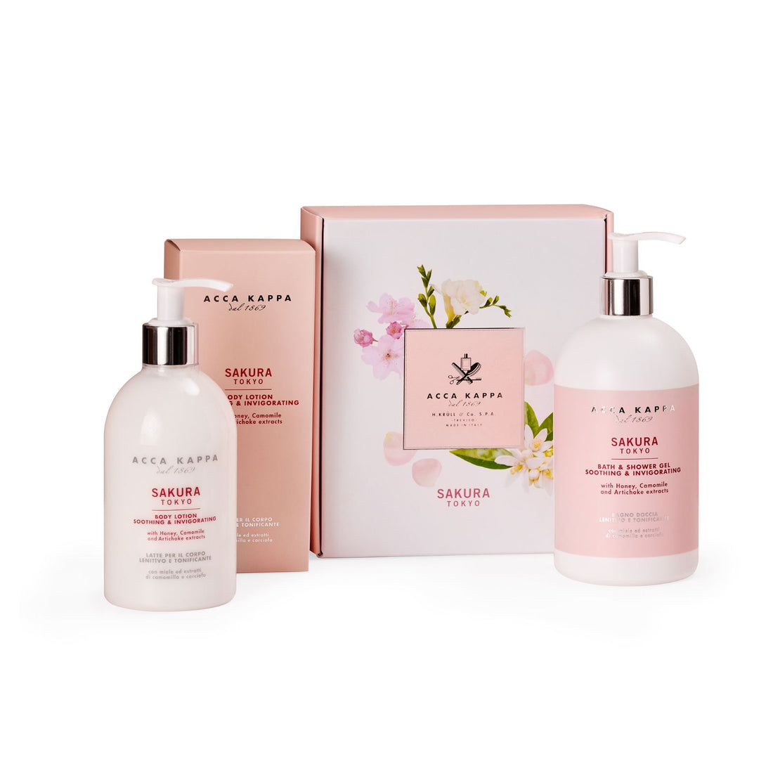 Sakura Tokyo Shower Gel &amp; Body Lotion Gift Set