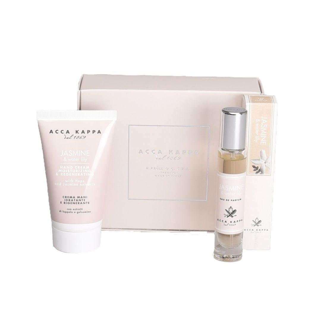 Jasmine &amp; Water Lily Eau De Parfum &amp; Hand Cream Gift Set