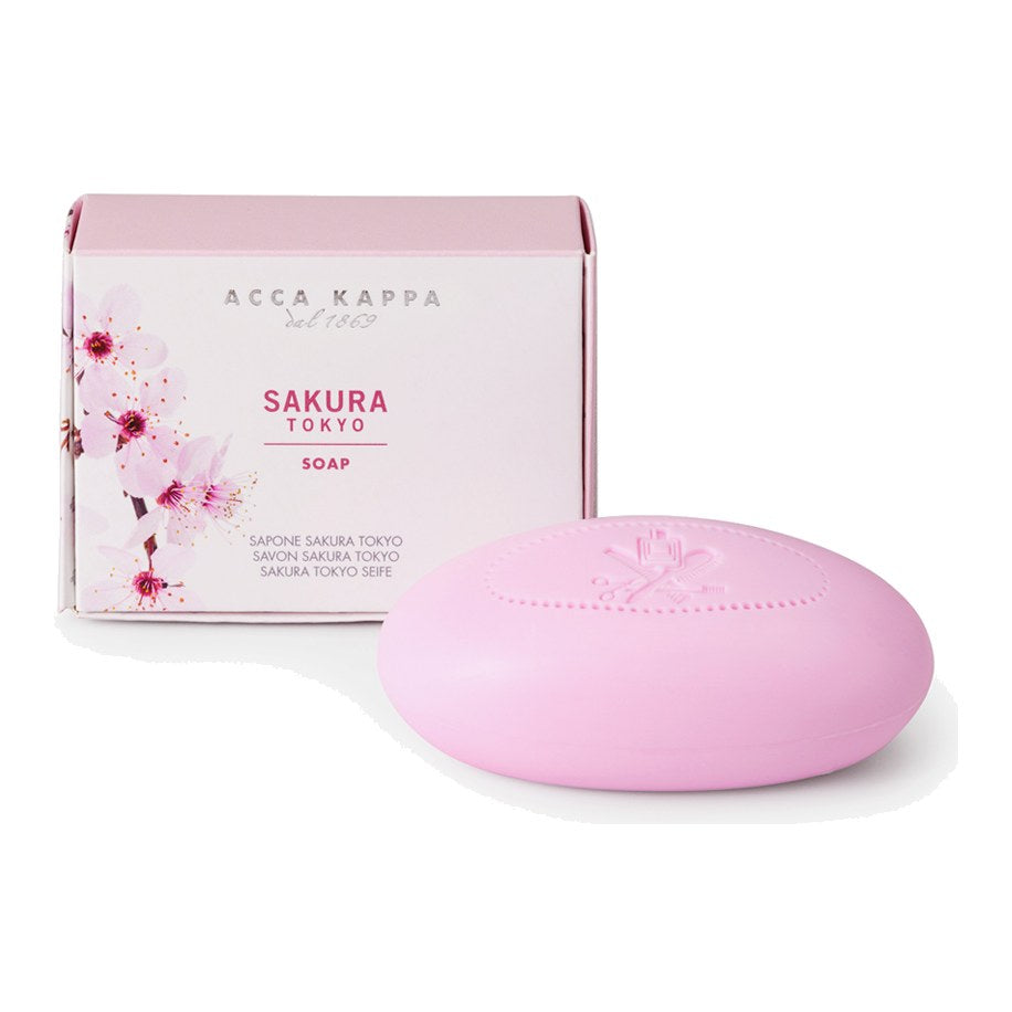 ACCA KAPPA Sakura Tokyo Soap 150g bar included in the gift set