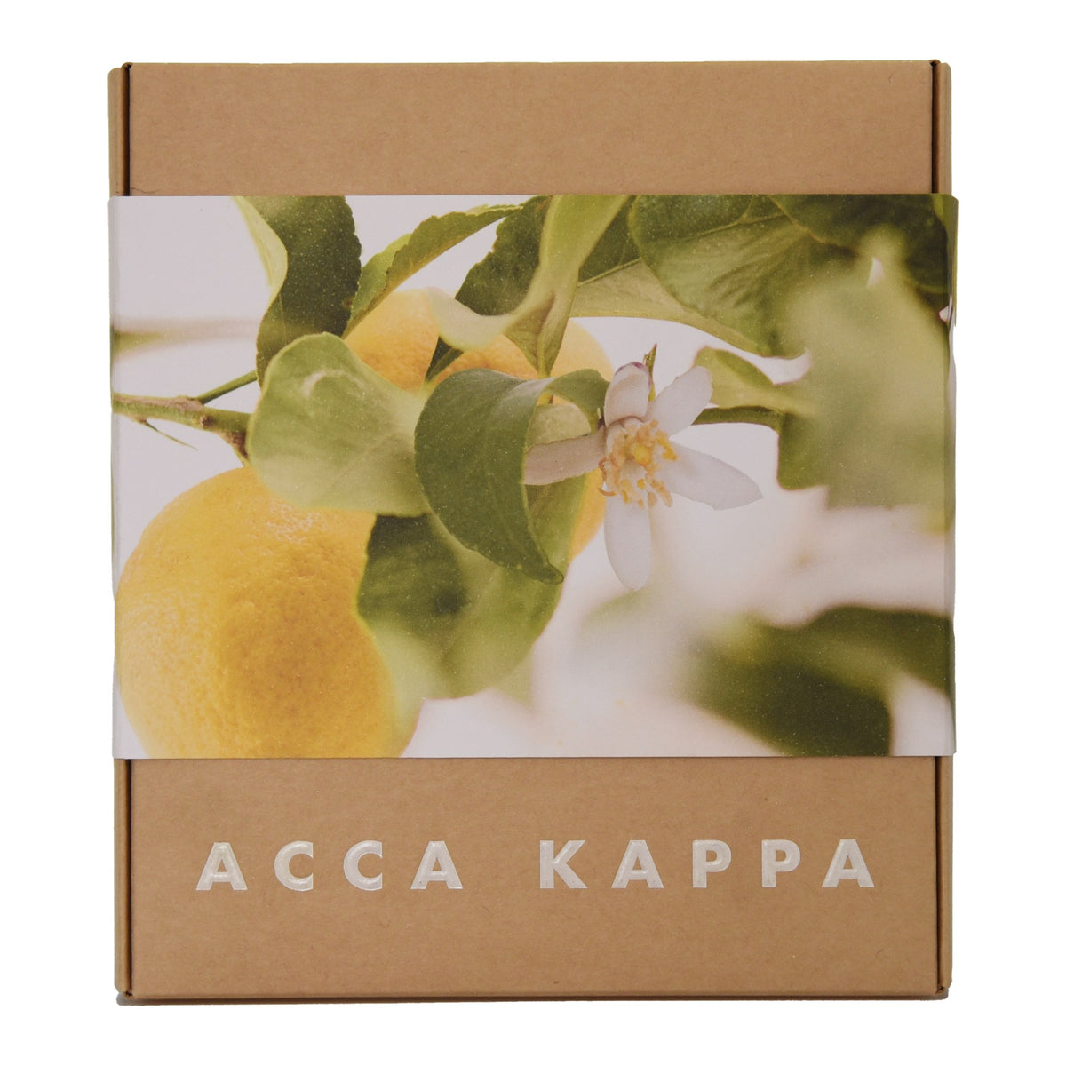 ACCA KAPPA Green Mandarin Eau de Cologne, Soap and Hand Cream gift set in kraft box
