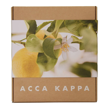 ACCA KAPPA Green Mandarin Eau de Cologne, Soap and Hand Cream gift set in kraft box