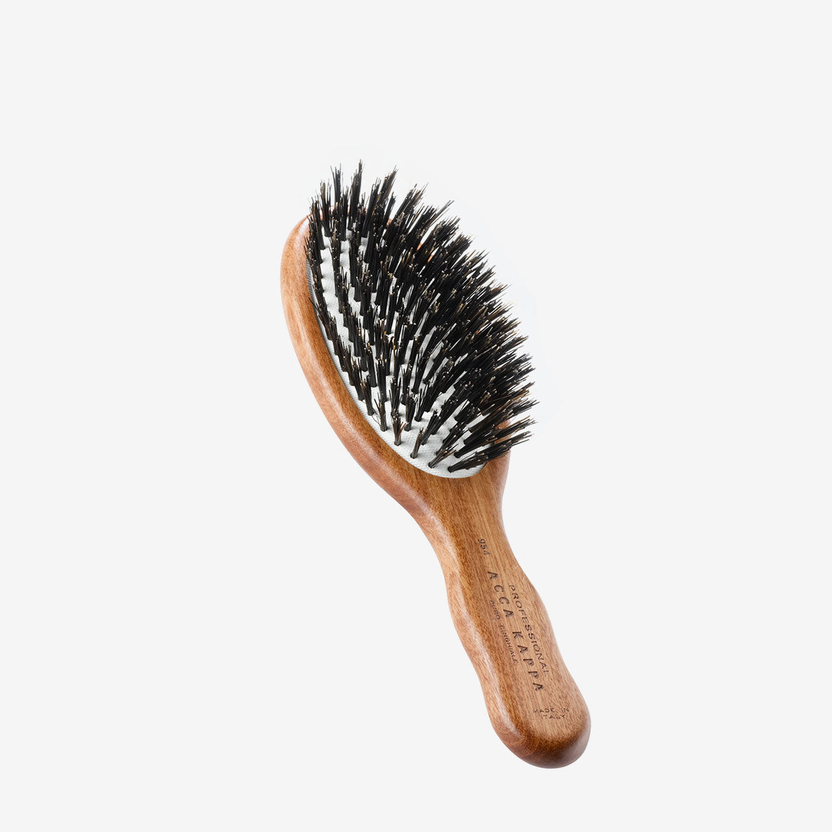 ACCA KAPPA Classic Oval Brush - Pure Bristle - Travel size