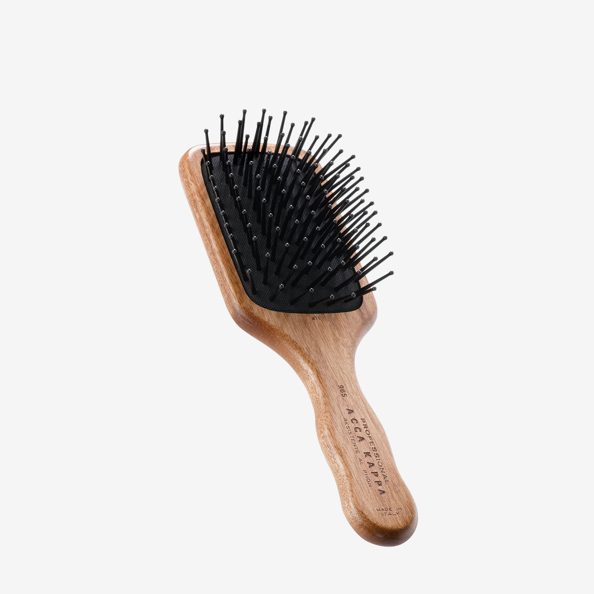 ACCA KAPPA Classic Paddle Brush - Pom Pins - Travel Size