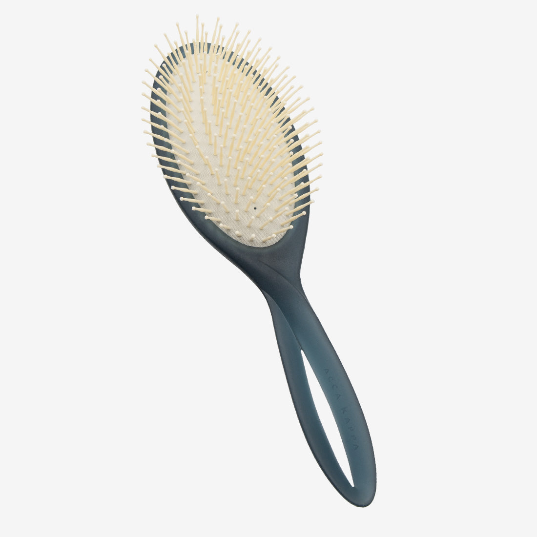 Infinito Hair Brush, Long Pom Pins in Prussian Blue