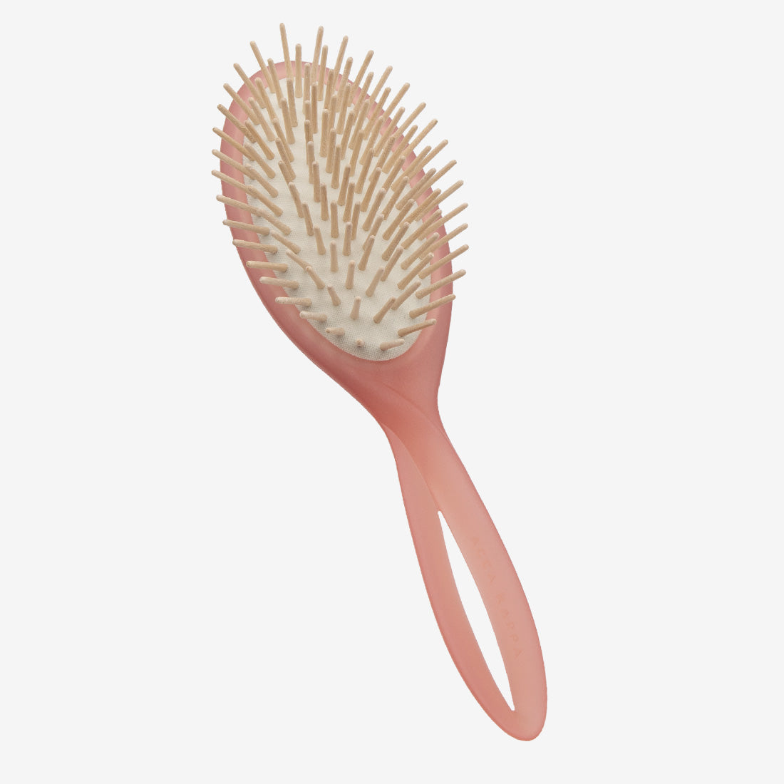 Infinito Hair Brush, Long Wooden Pins in Cloud Pink