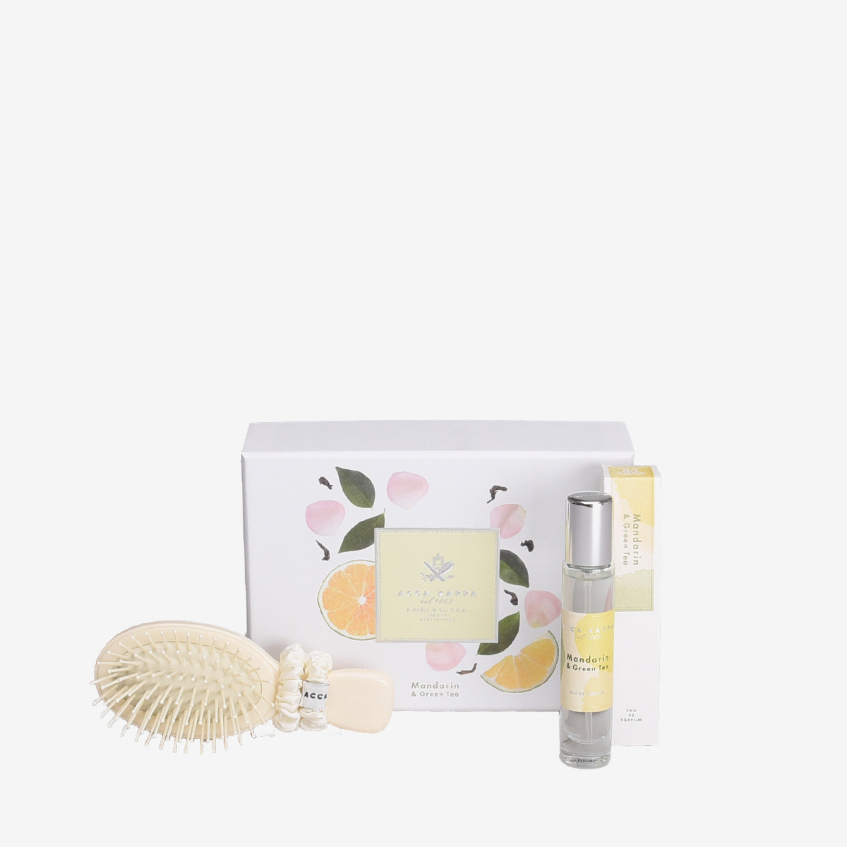 Acca Kappa Mandarin and Green Tea Perfume and Brush Gift Set