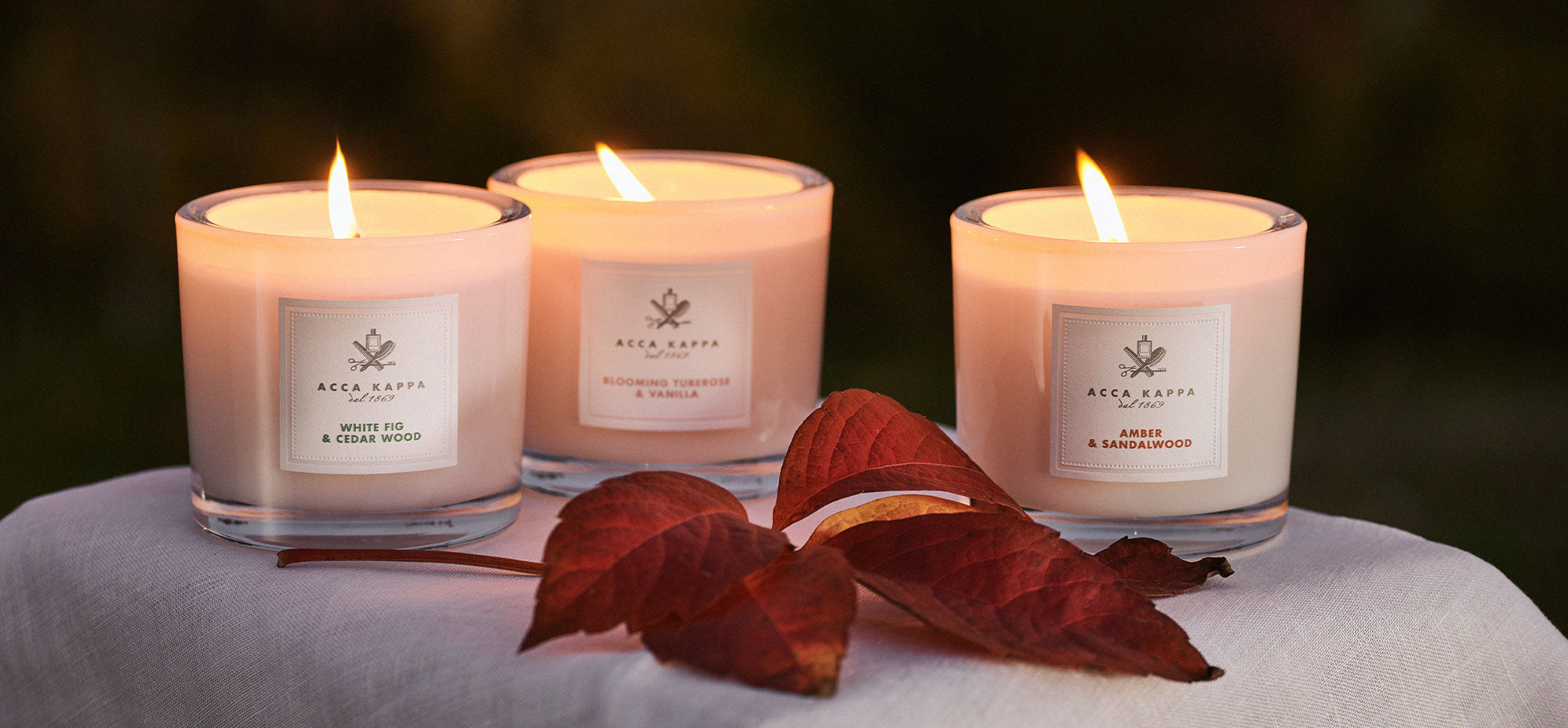 acca kappa atmospheric candle collection