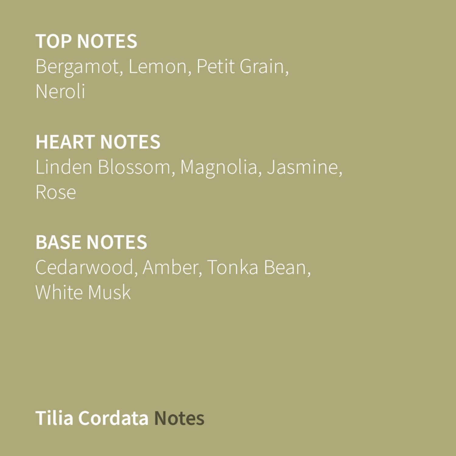 Tilia Cordata Eau de Parfum