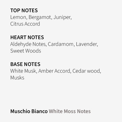 White Moss fragrance notes