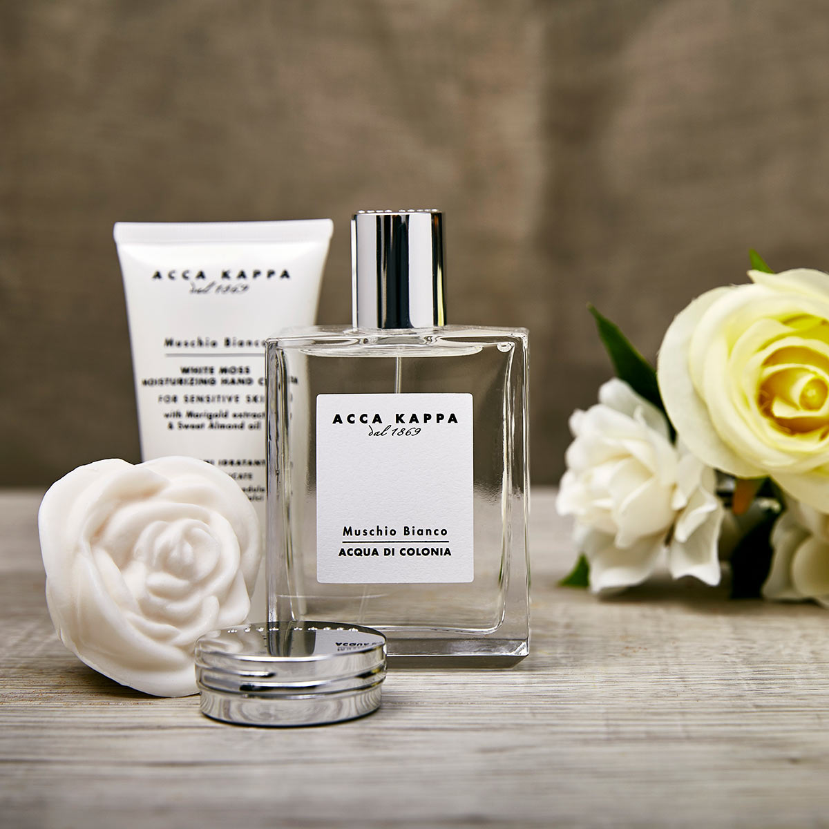 White Moss eau de cologne, Acca Kappa